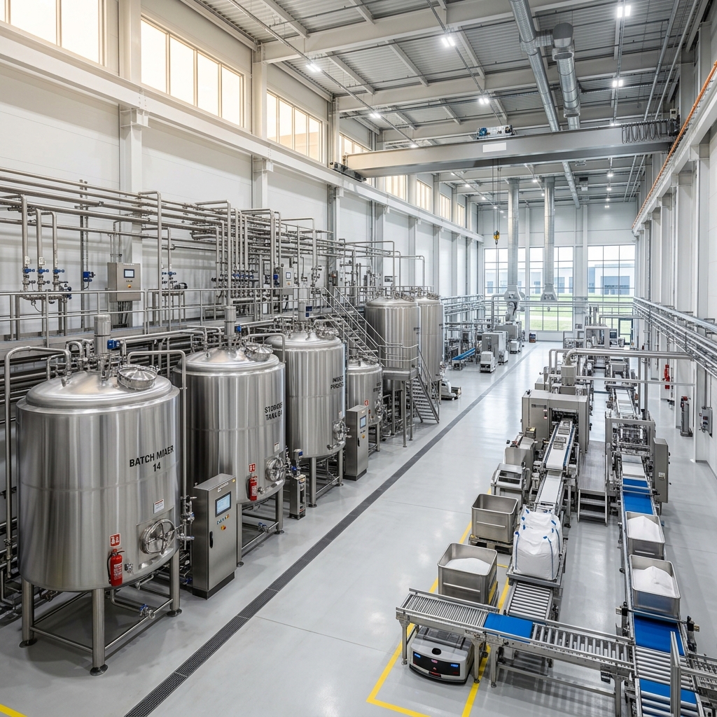GC Ingredients manufacturing facility interior